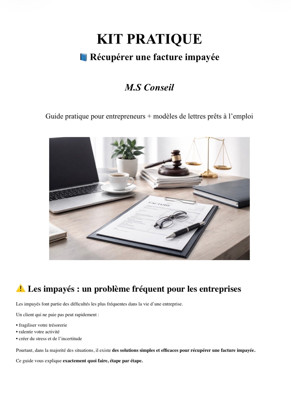 Guide pratique : récupérer une facture impayée